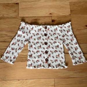 Off the shoulder top